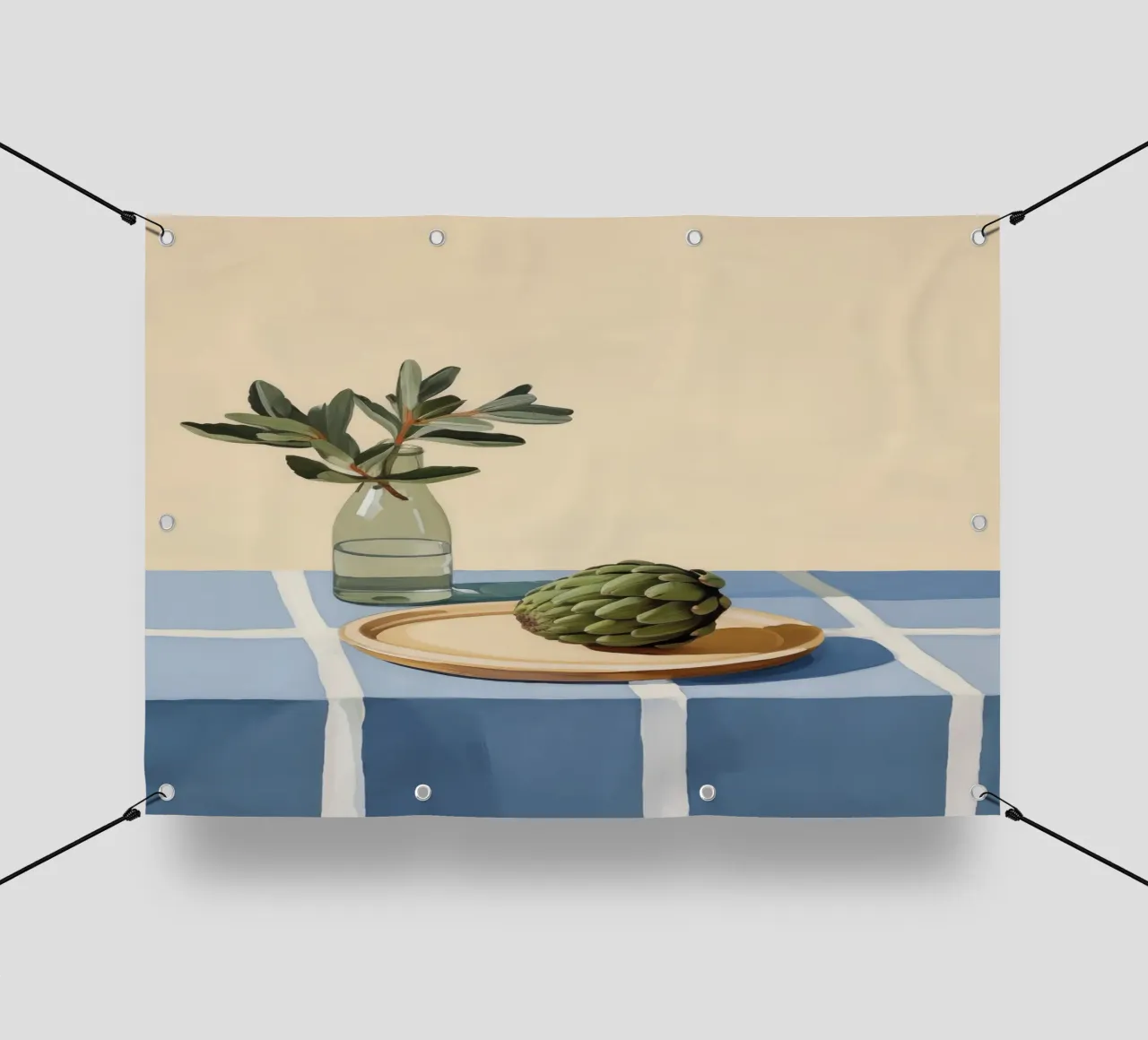 Boho Bella Vita 22 Table 1 telo in pvc da Boho Print Collection