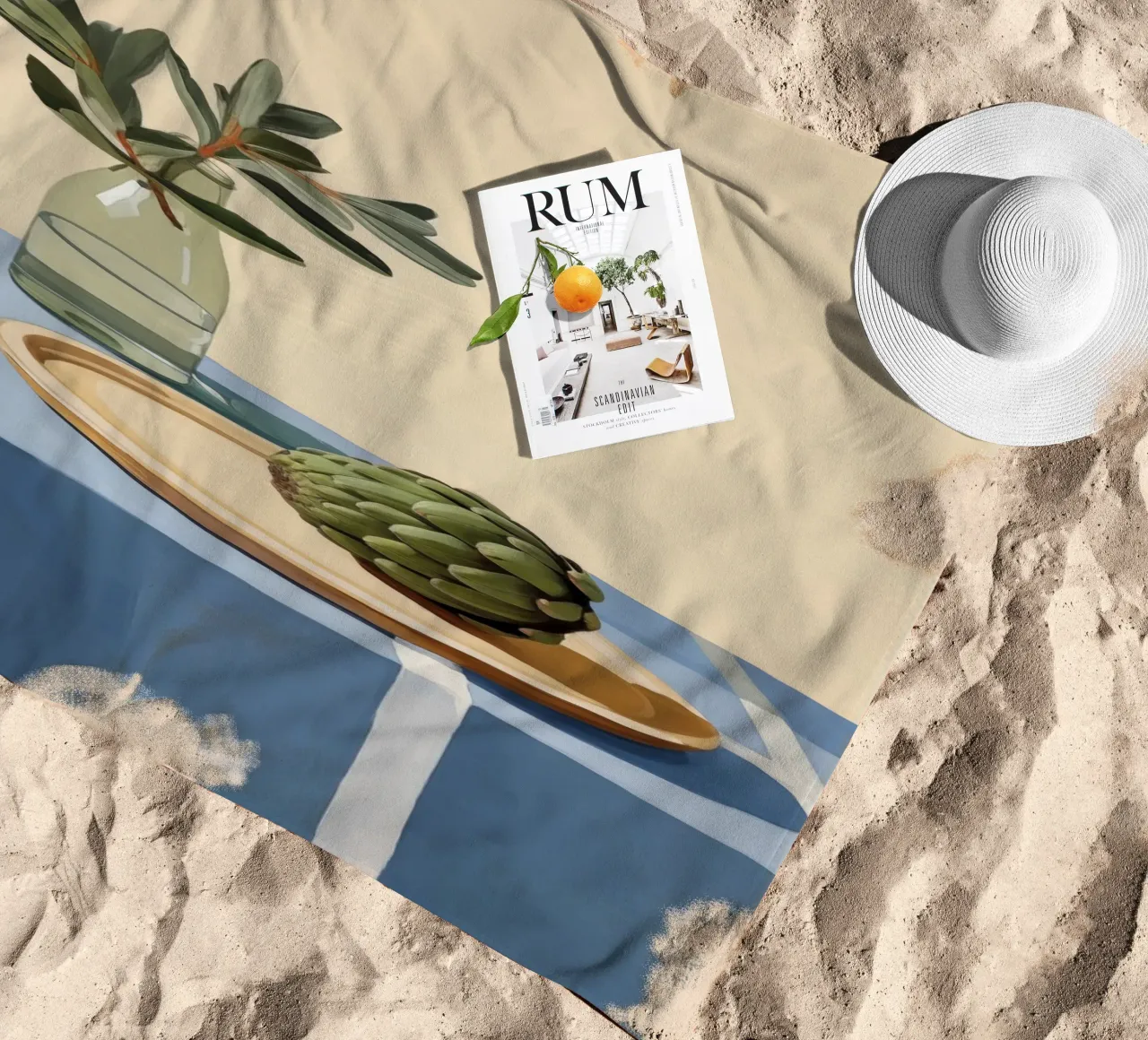 Boho Bella Vita 22 Table 1 telo mare da Boho Print Collection