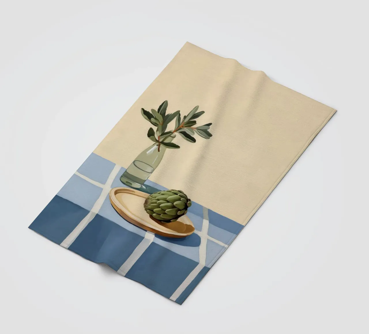 Boho Bella Vita 22 Table 1 coperta in pile da Boho Print Collection