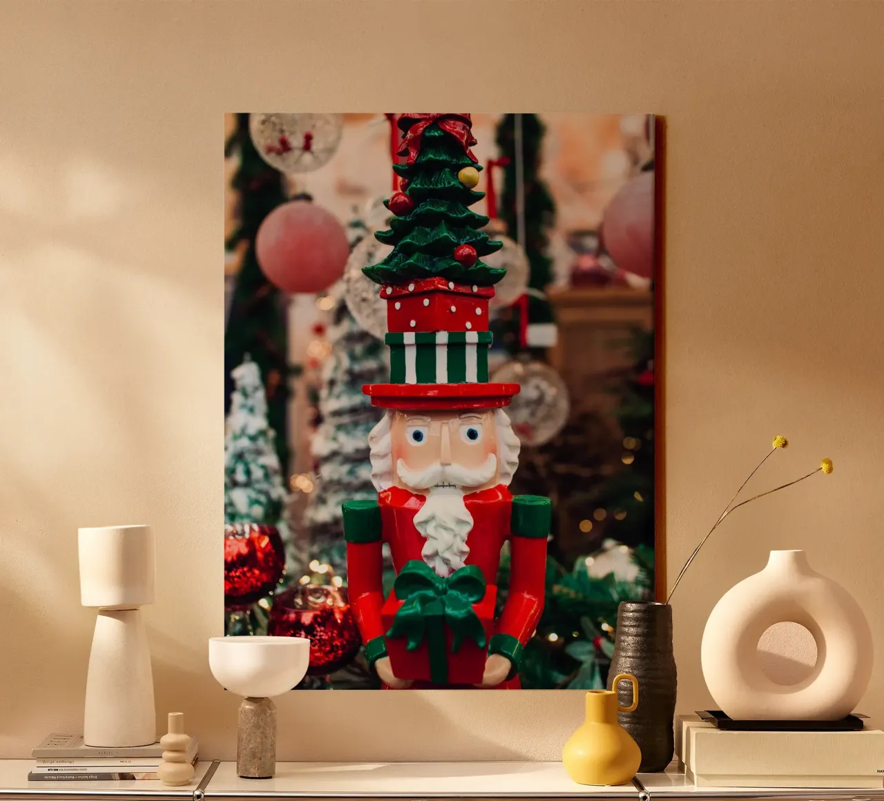 Nostalgic nutcracker canvas by Whole©