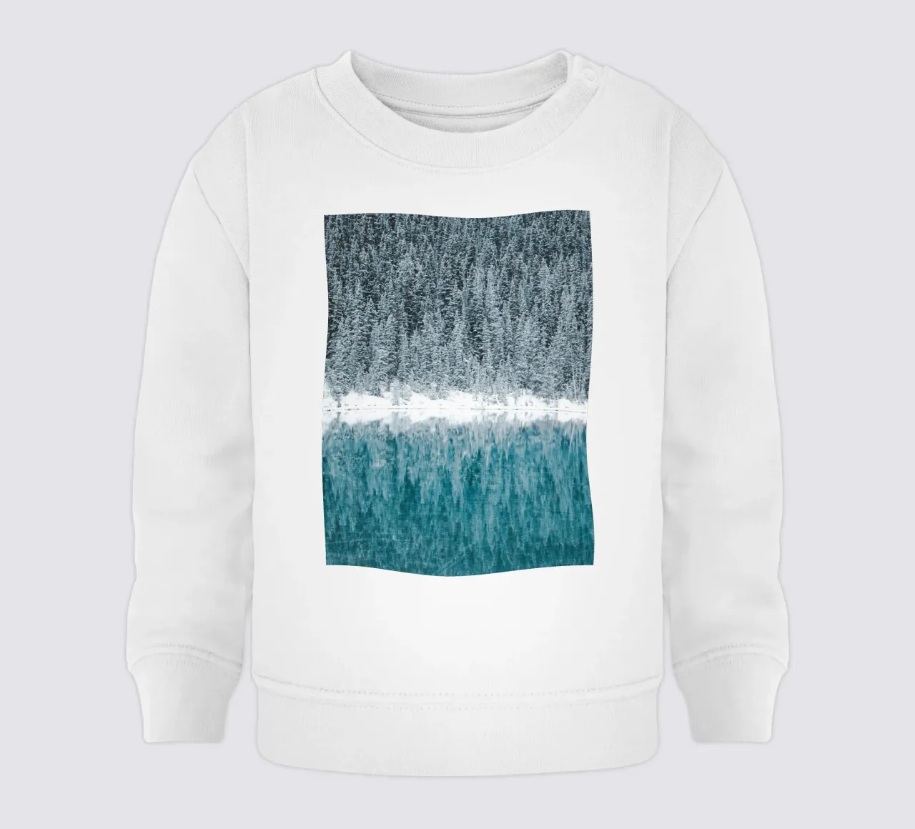 Foresta degli specchi in inverno felpa neonato da Whole©