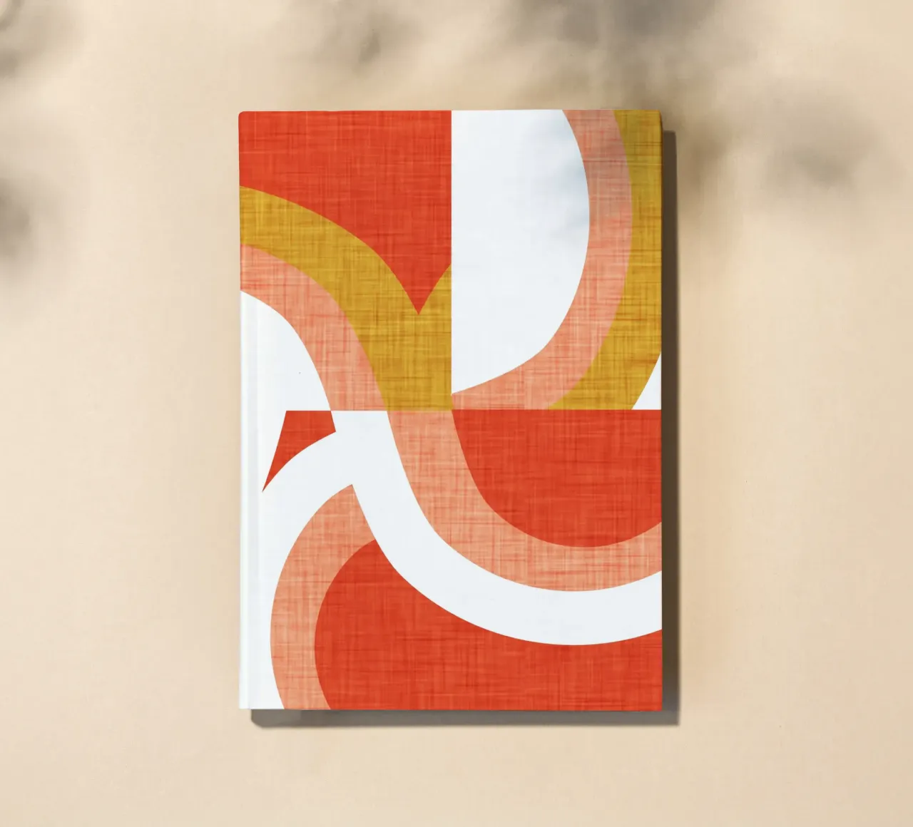 New Mid Mod Freeway Orange notebook by susanacosta