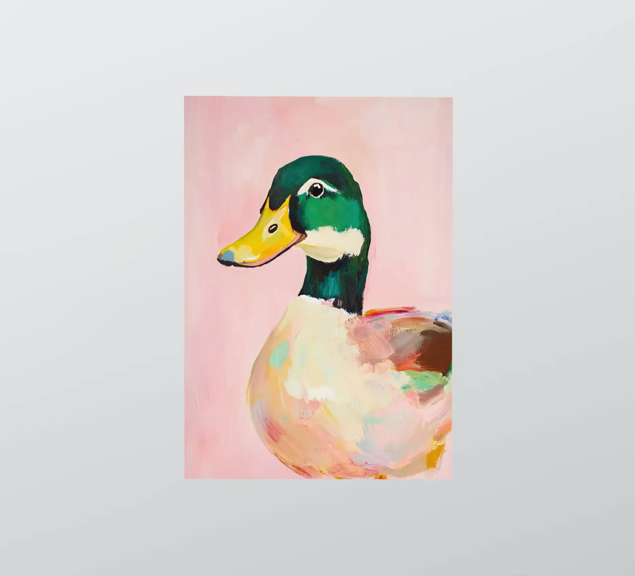 De serene Quackscape sticker van Euphoria Theresa