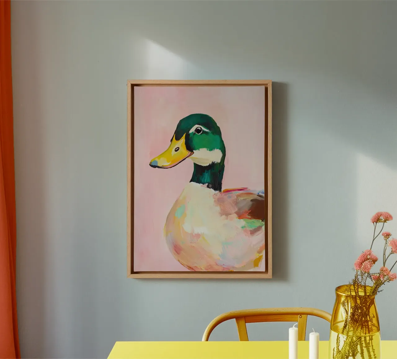 The Serene Quackscape Leinwand von Euphoria Theresa