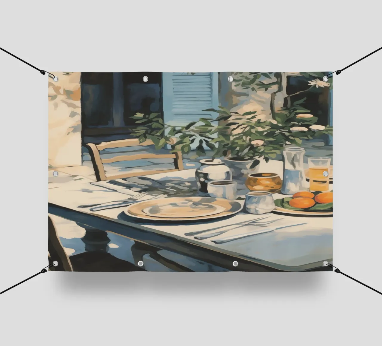 Boho Bella Vita 22 Table 4 telo in pvc da Boho Print Collection