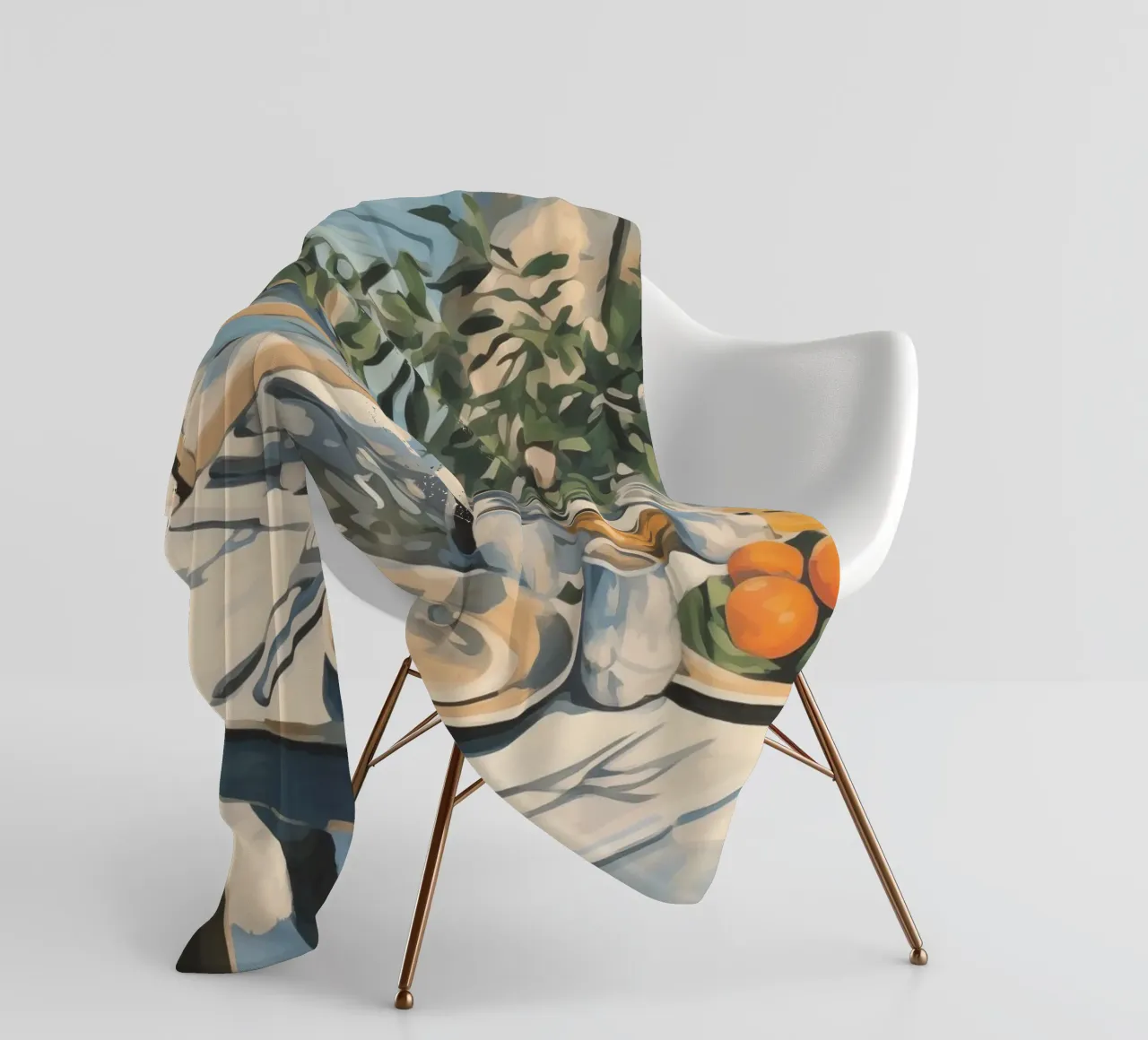 Boho Bella Vita 22 Table 4 coperta in pile da Boho Print Collection
