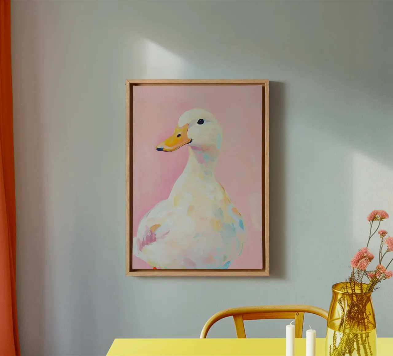 Duck Tales auf Leinwand Leinwand von Euphoria Theresa
