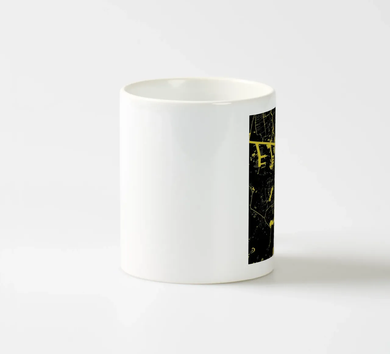 Amsterdam Yellow tazza in ceramica da Urban Maps