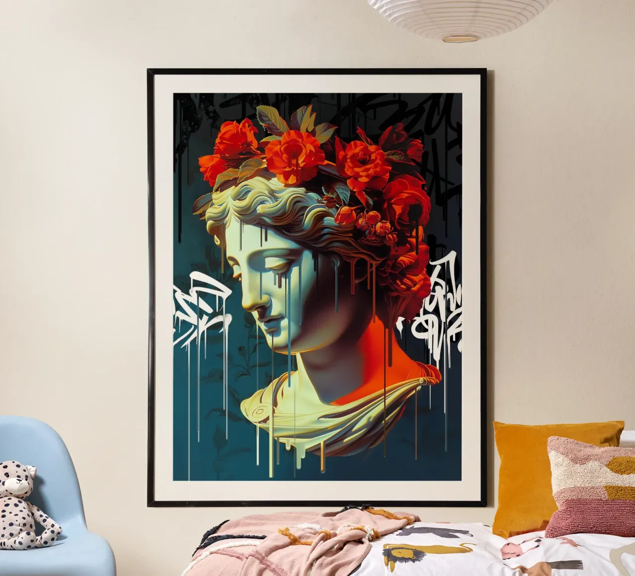 Vandal Casandra poster con telaio in plastica da Dikhotomy