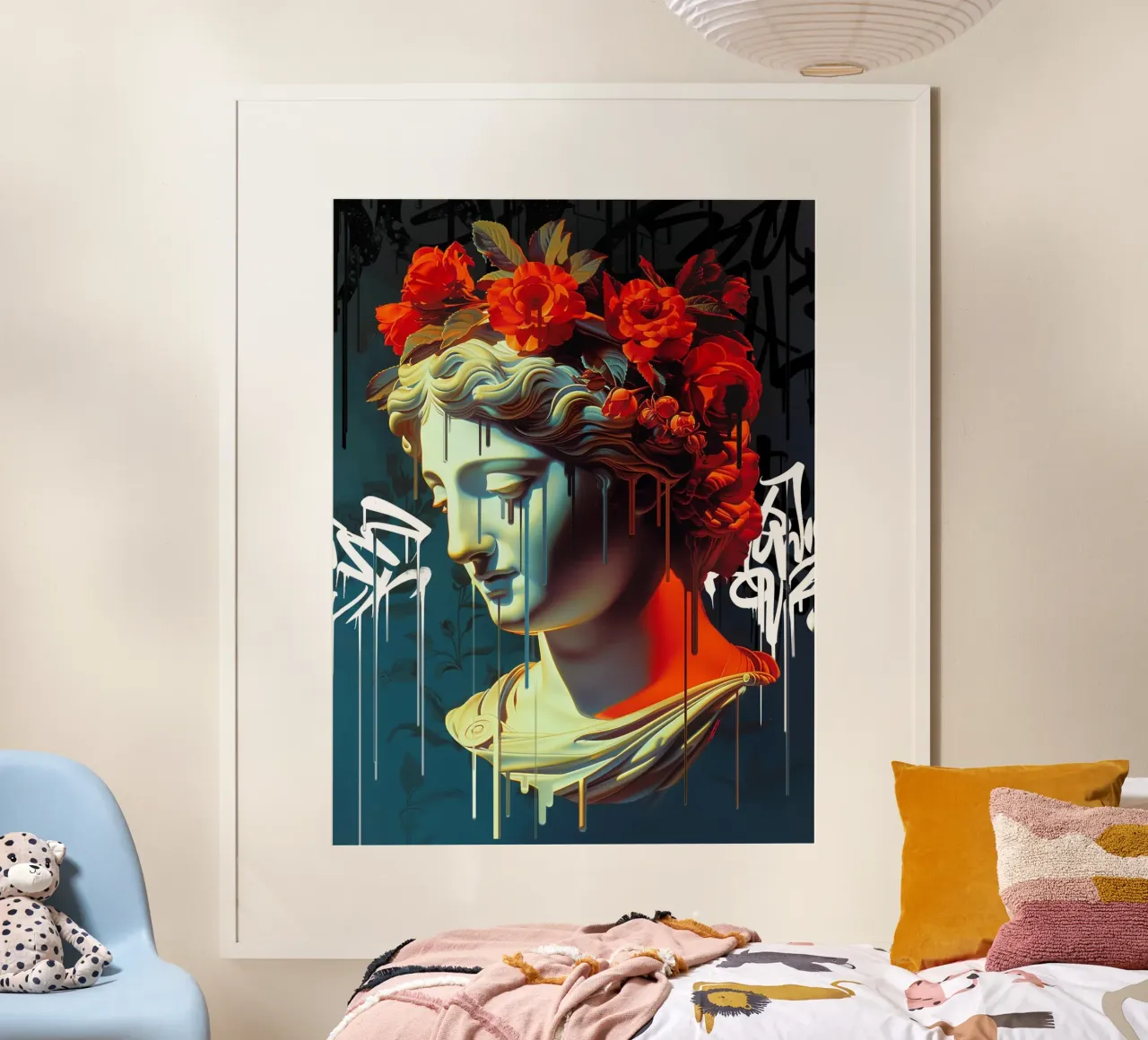 Vandal Casandra poster con telaio in plastica da Dikhotomy