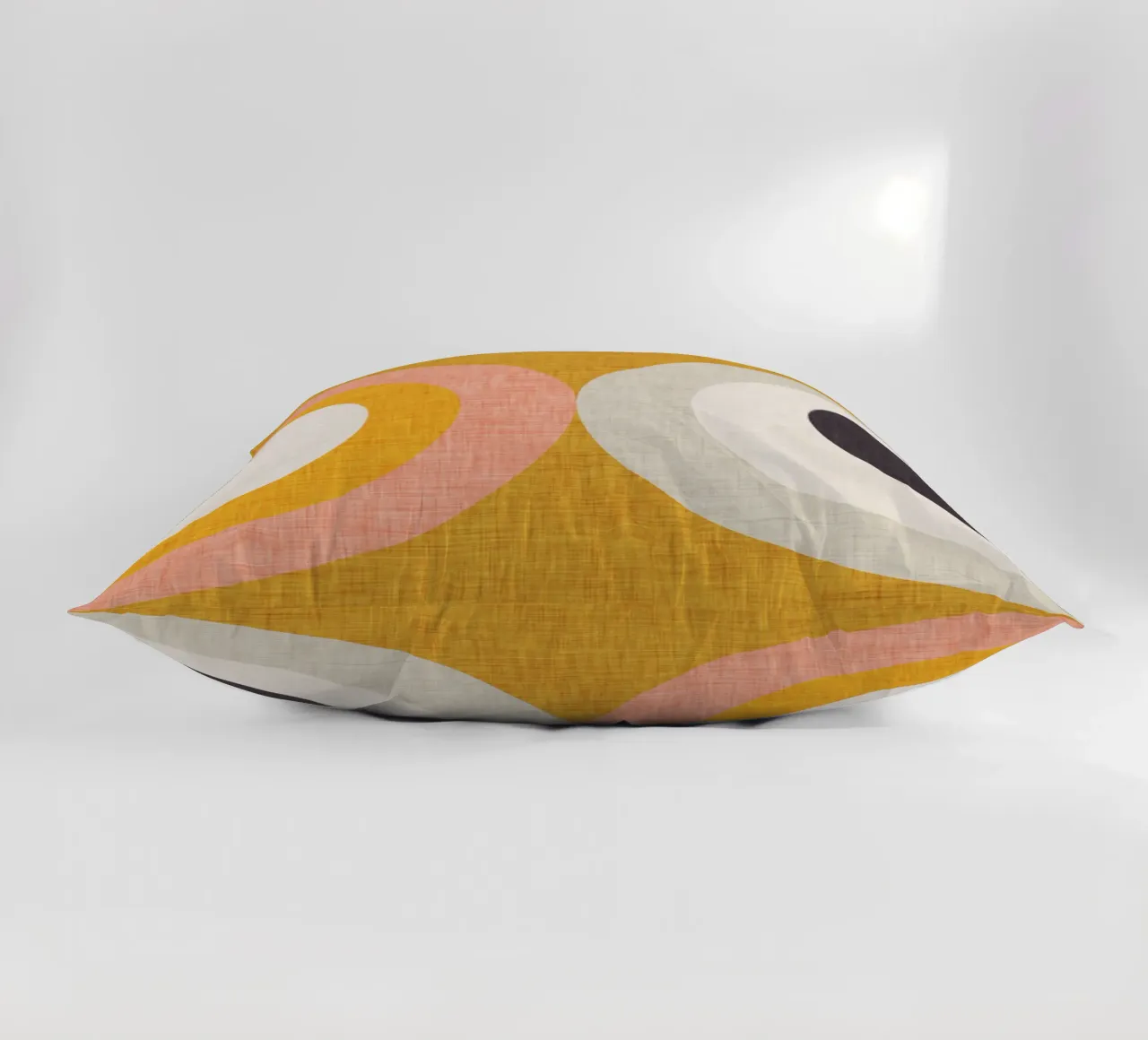 Nouveau Mid Mod Jaune coussin de susanacosta