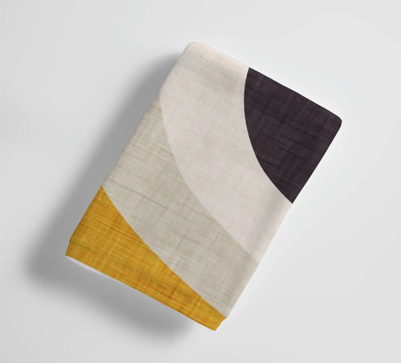 Nouveau Mid Mod Jaune serviette de bain de susanacosta