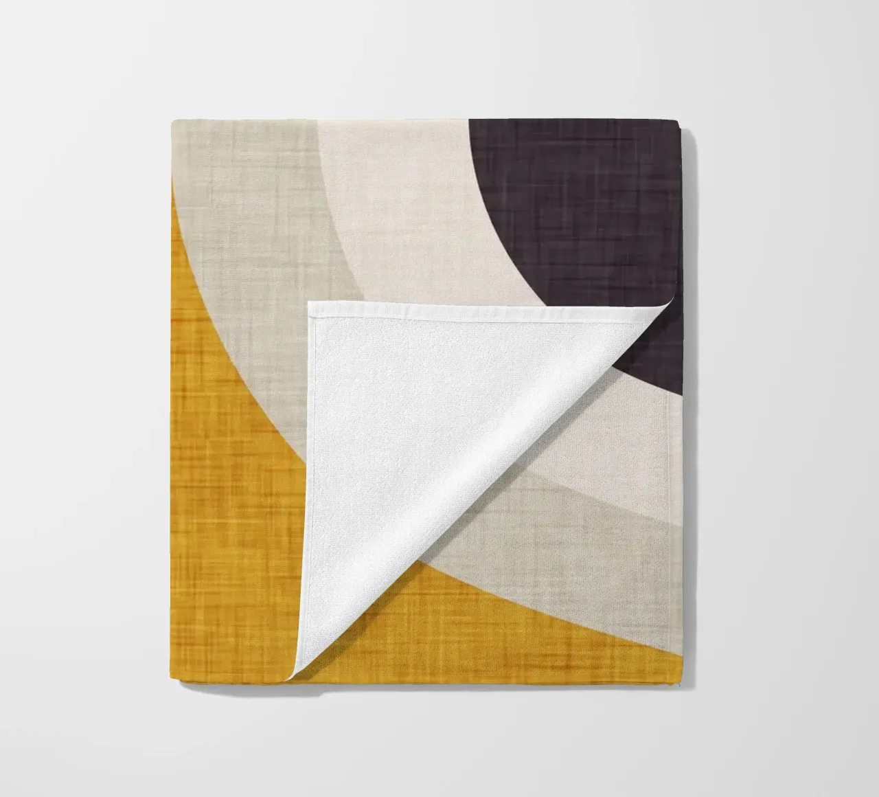 Nouveau Mid Mod Jaune serviette de plage de susanacosta