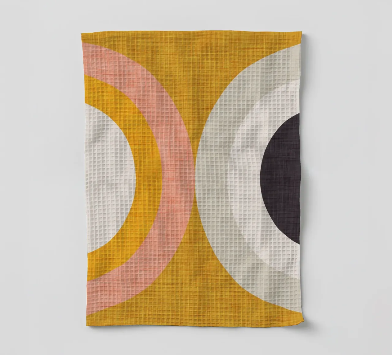 Nouveau Mid Mod Jaune torchon de susanacosta