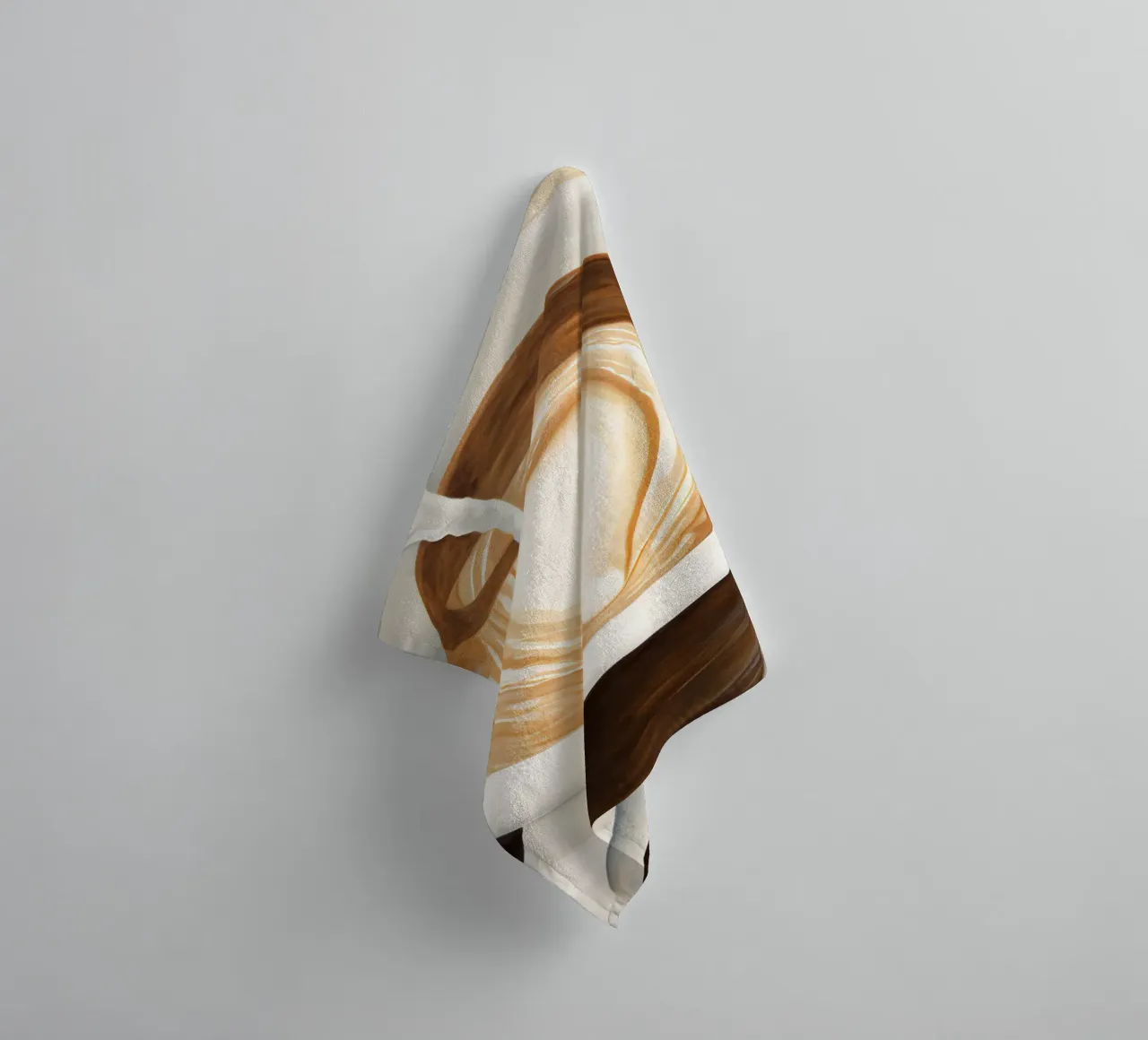 Boho Bella Vita 23 Coffee 2 Handtuch von Boho Print Collection