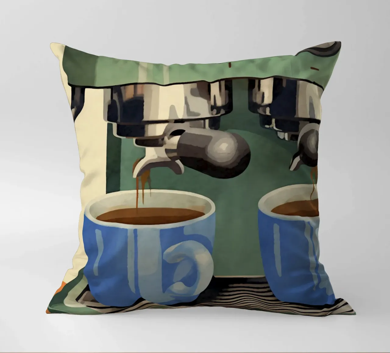 Boho Bella Vita 23 Coffee 3 cuscino da Boho Print Collection