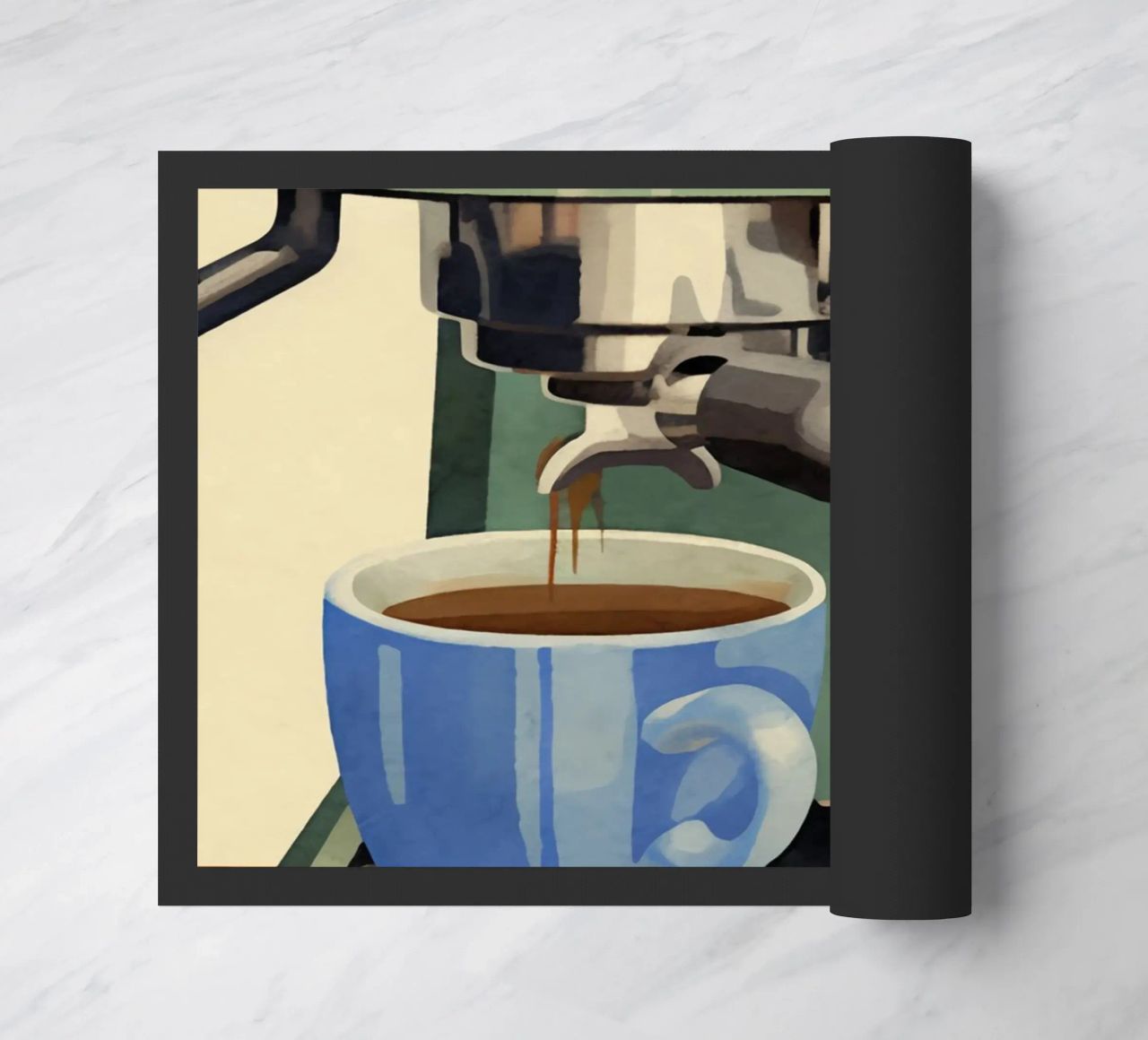 Boho Bella Vita 23 Coffee 3 zerbino da Boho Print Collection