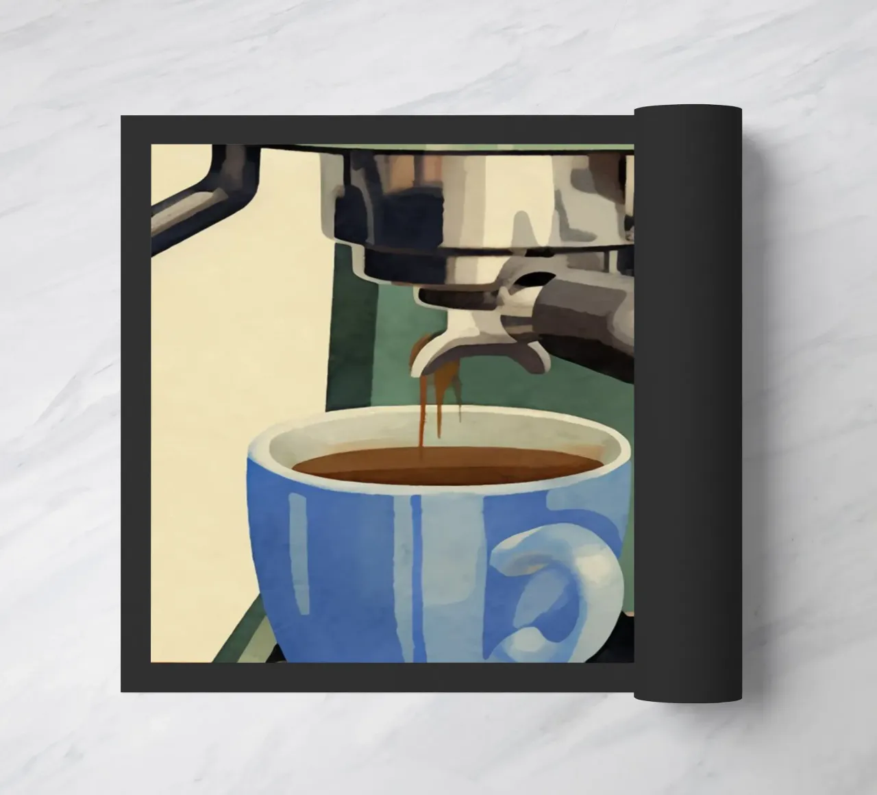 Boho Bella Vita 23 Coffee 3 zerbino da Boho Print Collection