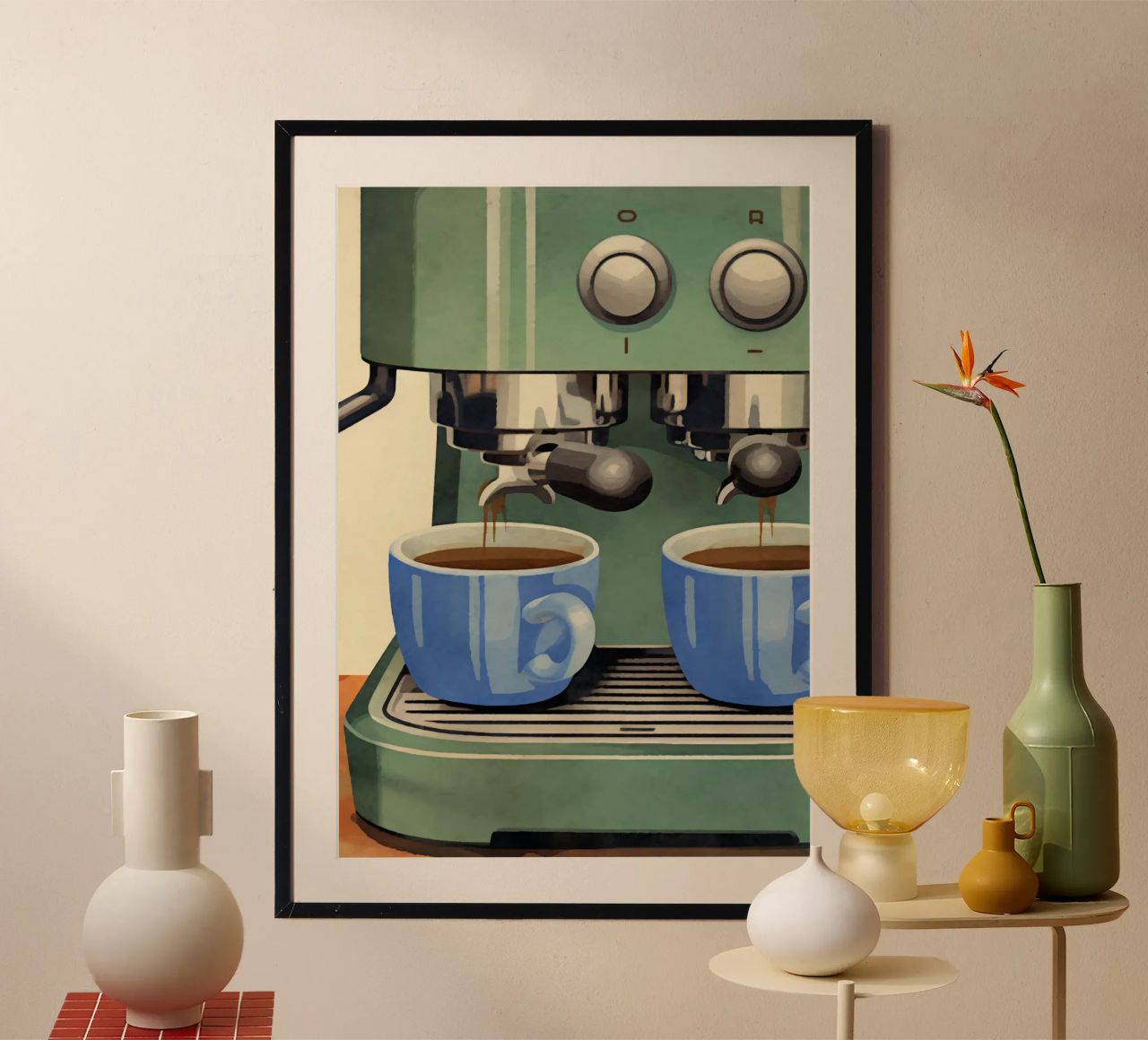 Boho Bella Vita 23 Coffee 3 carta hahnemühle da Boho Print Collection