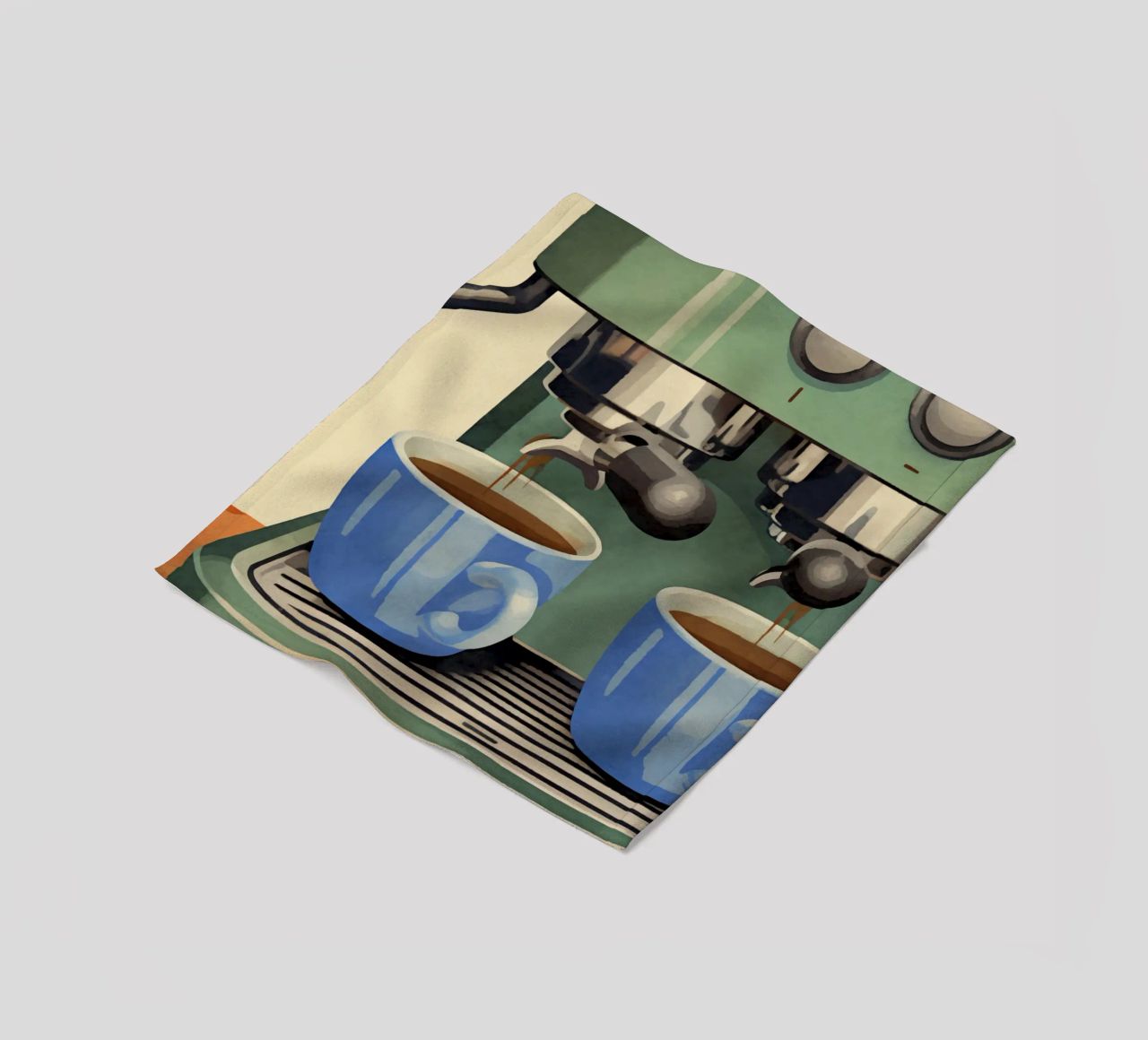 Boho Bella Vita 23 Coffee 3 coperta in pile da Boho Print Collection