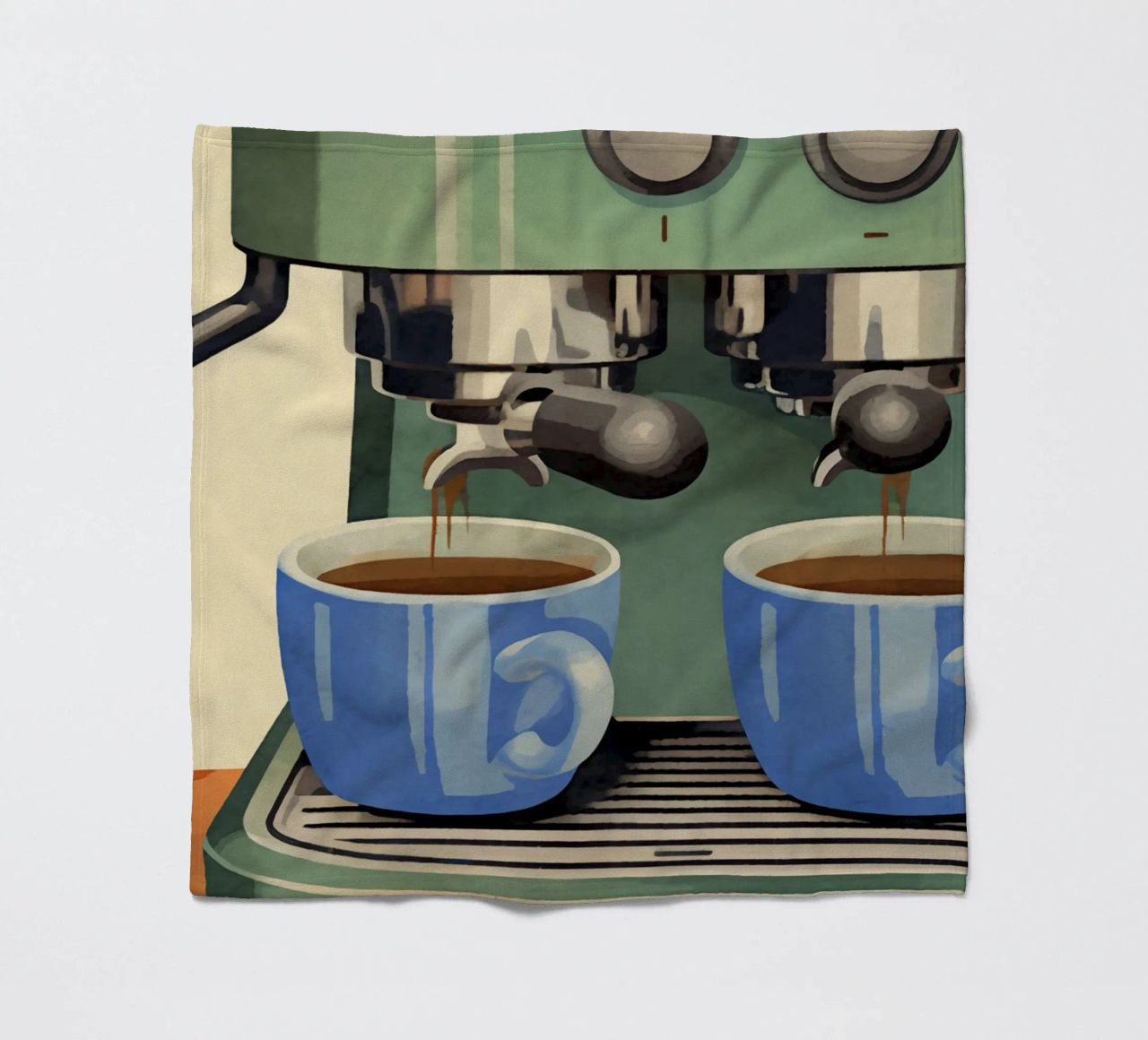 Boho Bella Vita 23 Coffee 3 coperta in pile da Boho Print Collection