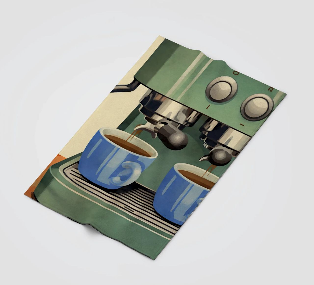 Boho Bella Vita 23 Coffee 3 coperta in pile da Boho Print Collection