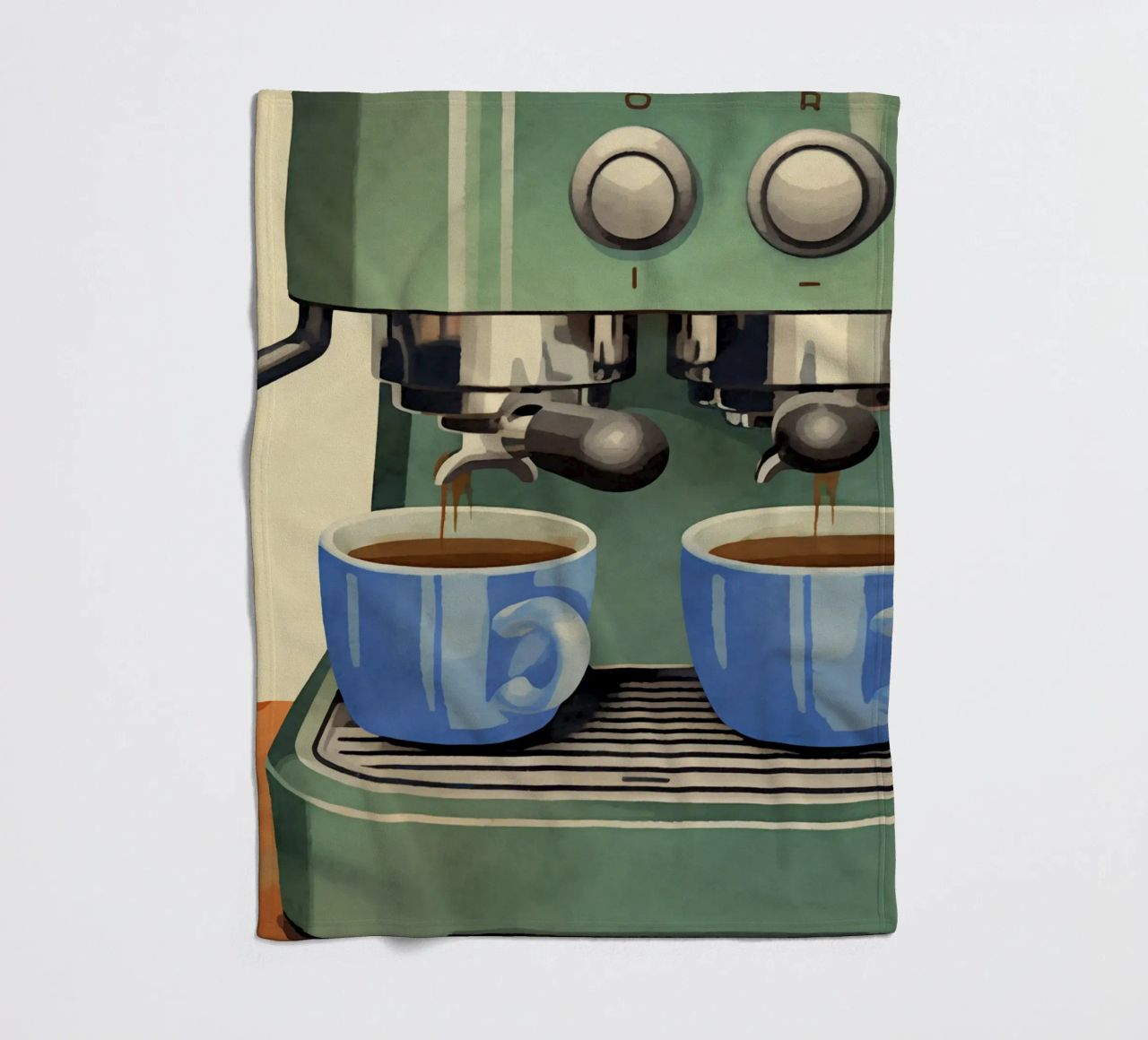 Boho Bella Vita 23 Coffee 3 coperta in pile da Boho Print Collection