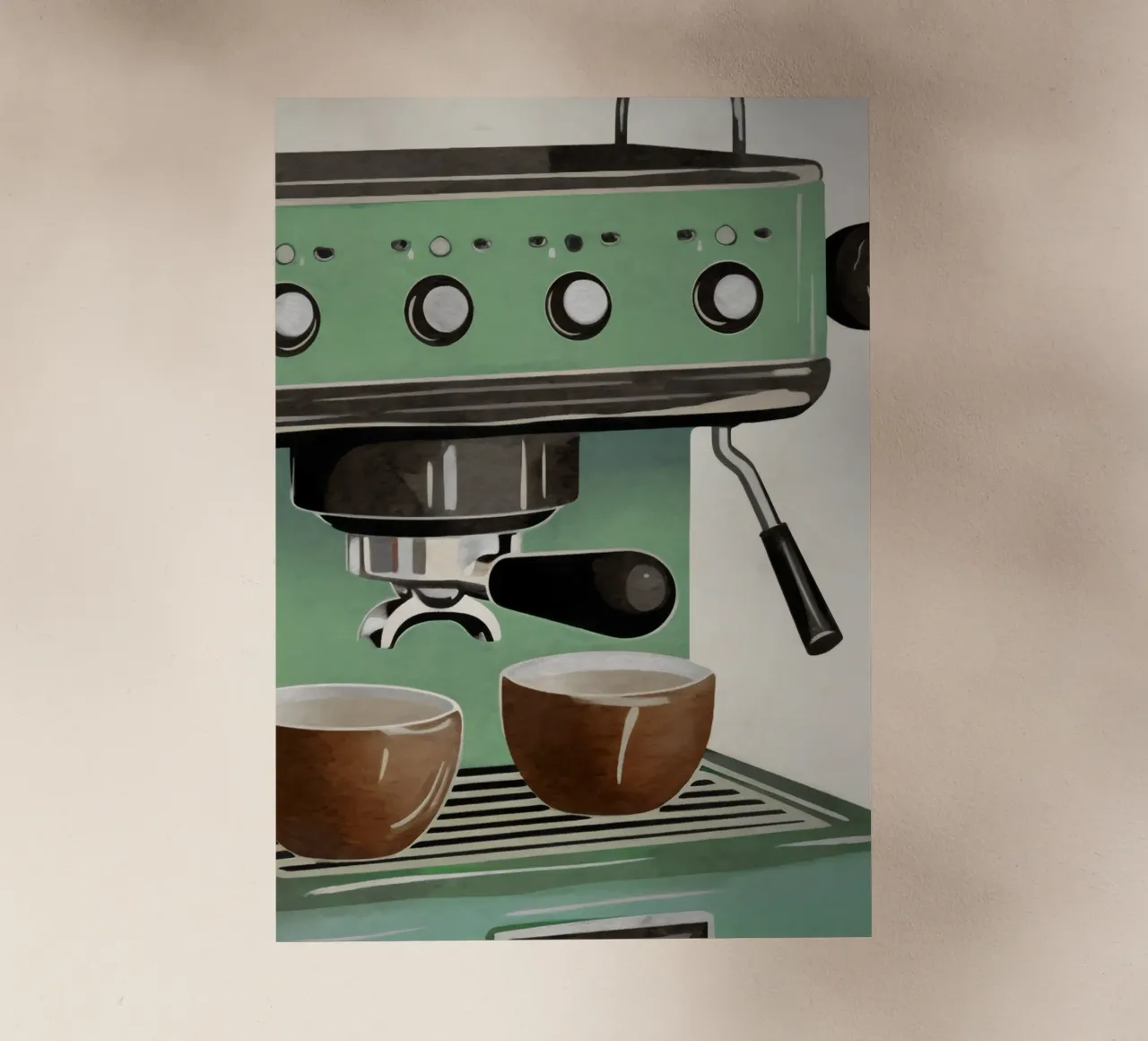 Boho Bella Vita 23 Coffee 4 pellicola backlit da Boho Print Collection