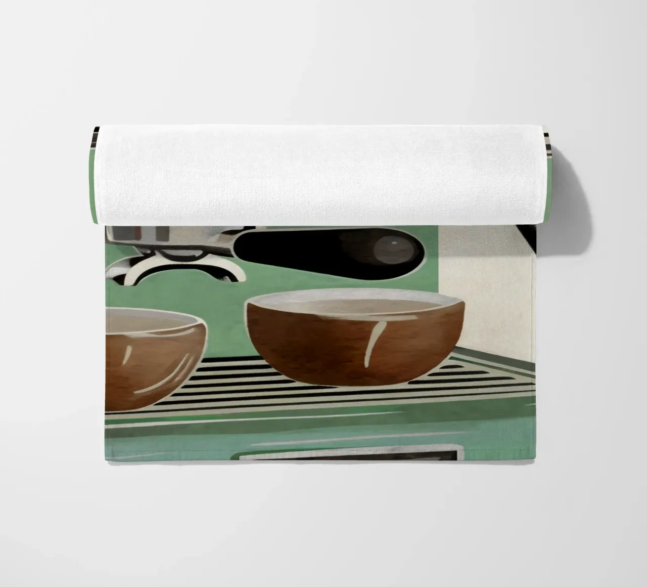 Boho Bella Vita 23 Coffee 4 telo mare da Boho Print Collection
