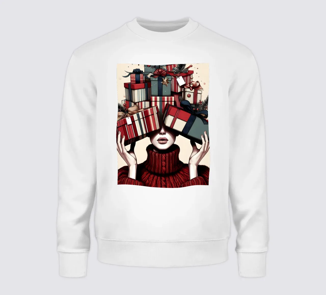 CONFEZIONARE I REGALI DI NATALE felpa da ARTOMATIC