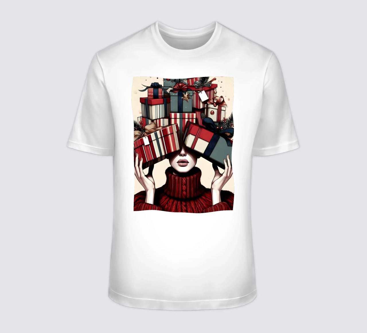 KERSTCADEAUS INPAKKEN t-shirt van ARTOMATIC