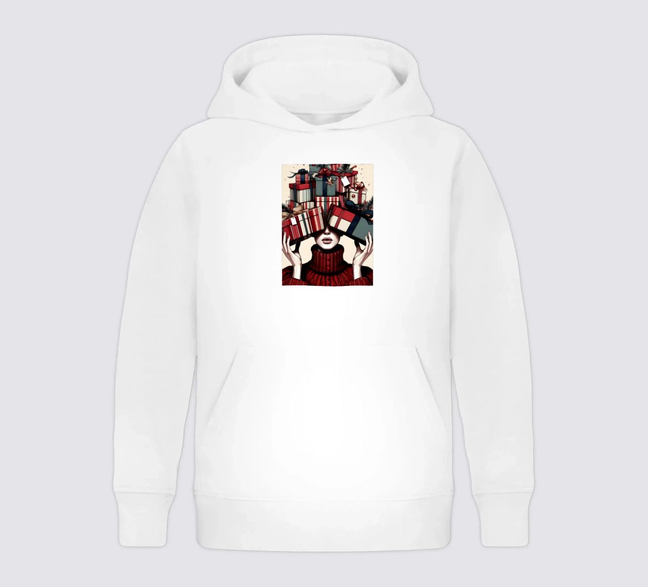 ENVOLVER REGALOS DE NAVIDAD sudadera con capucha para niño de ARTOMATIC
