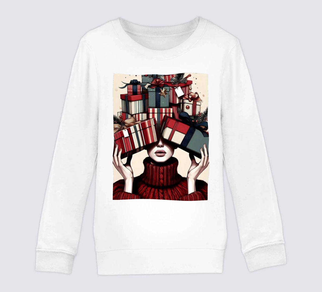 ENVOLVER REGALOS DE NAVIDAD sudadera para niño de ARTOMATIC