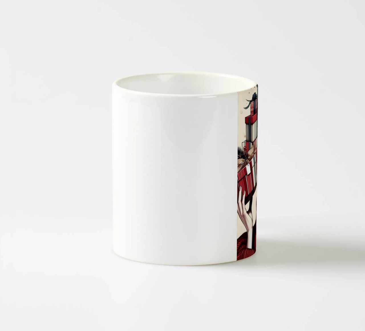 CONFEZIONARE I REGALI DI NATALE tazza in ceramica da ARTOMATIC