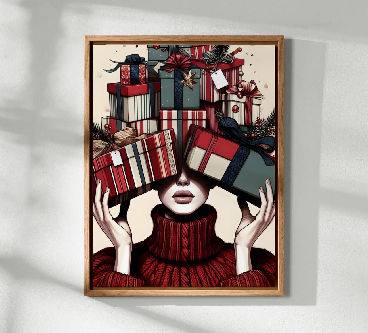 ENVOLVER REGALOS DE NAVIDAD aluminio dibond de ARTOMATIC
