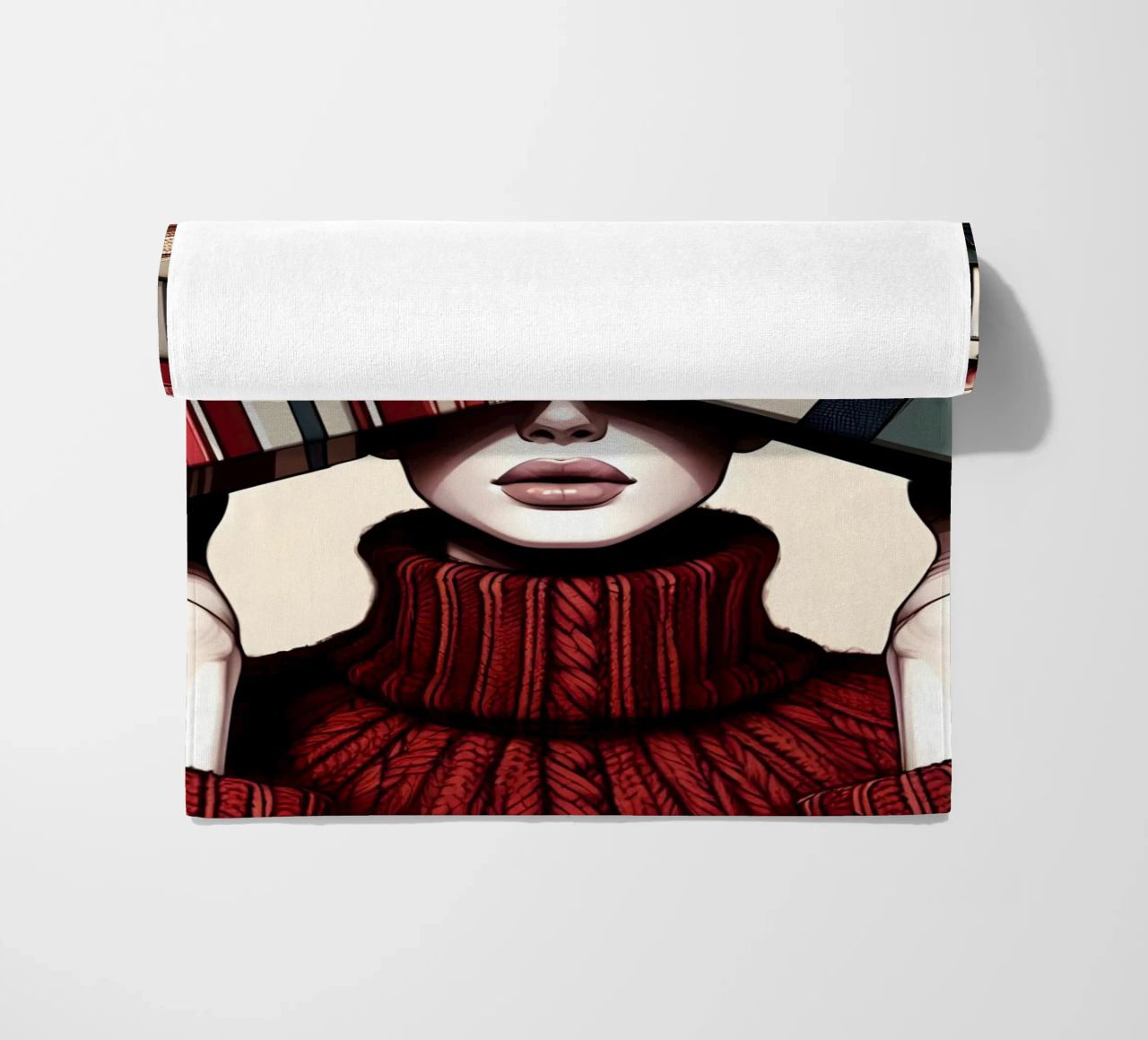 KERSTCADEAUS INPAKKEN strandhanddoek van ARTOMATIC