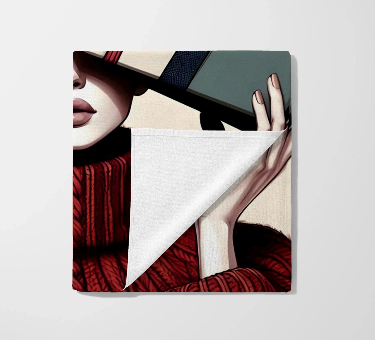 KERSTCADEAUS INPAKKEN strandhanddoek van ARTOMATIC