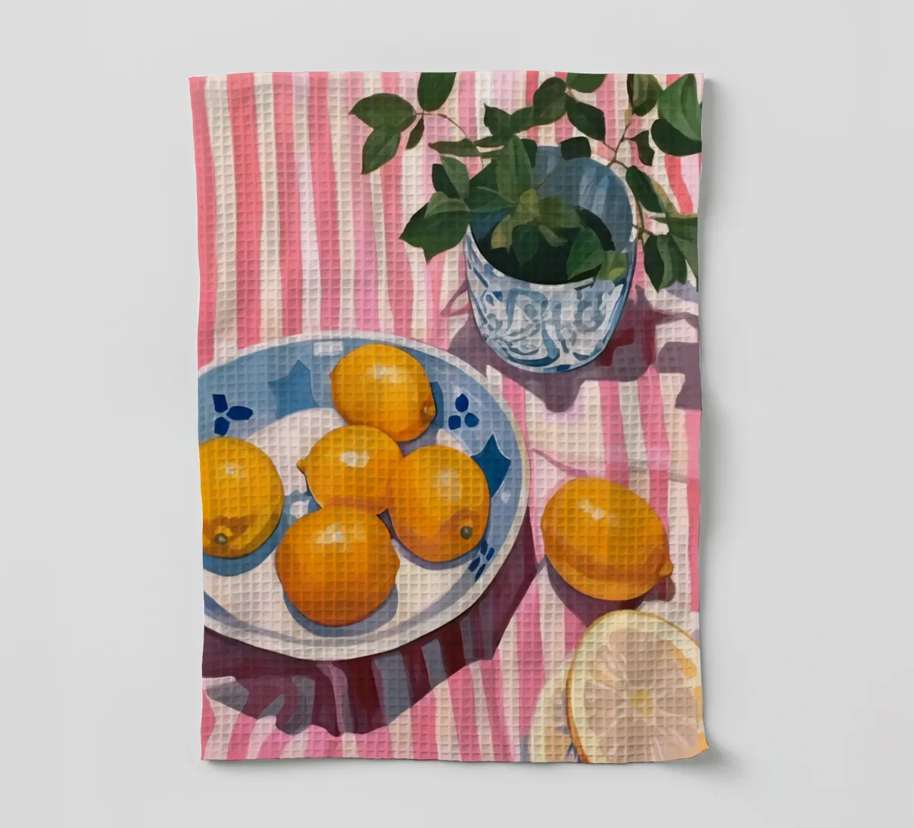 Boho Bella Vita 24 Lemons 1 canovaccio da cucina da Boho Print Collection