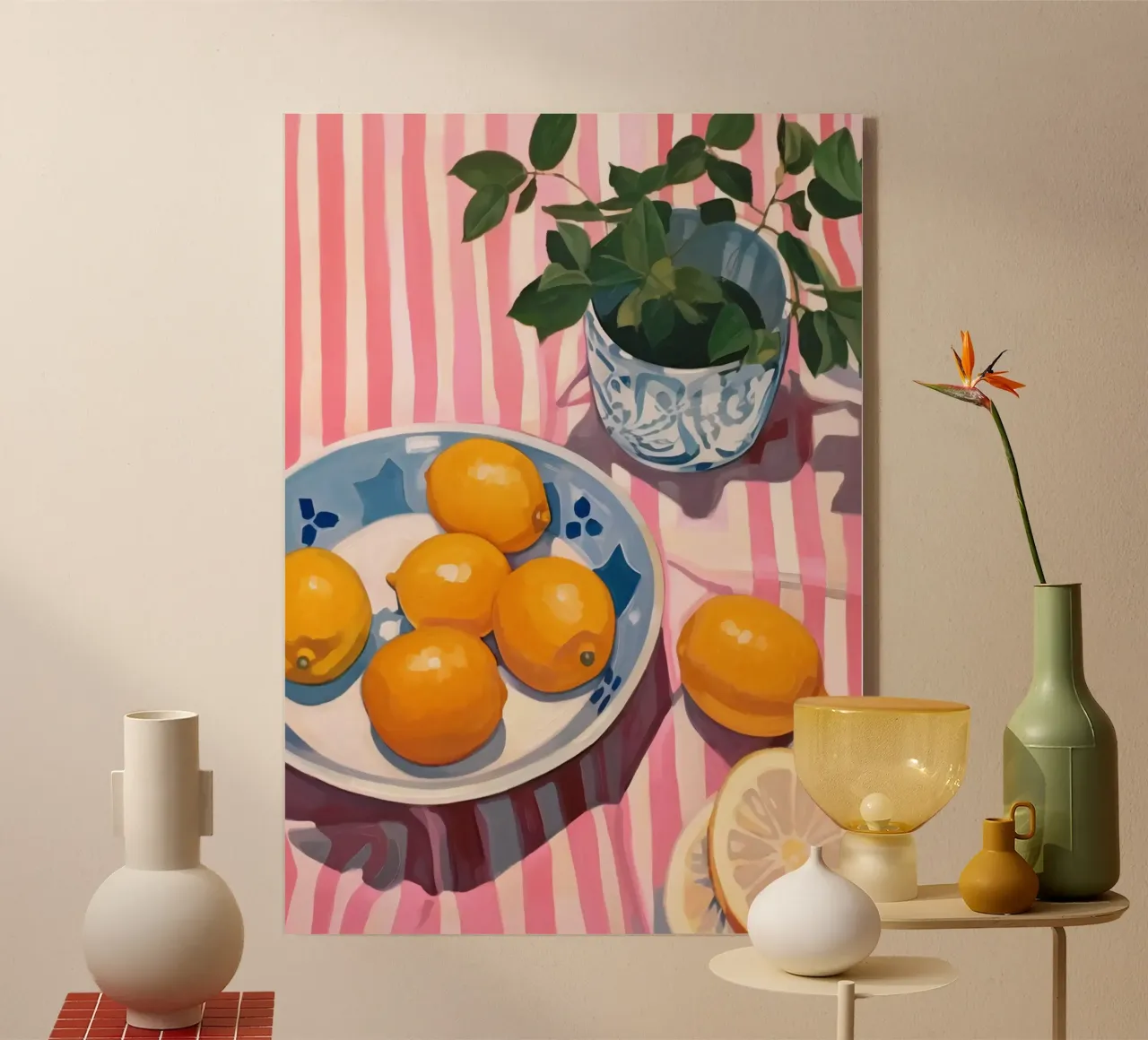 Boho Bella Vita 24 Lemons 1 plexiglass da Boho Print Collection