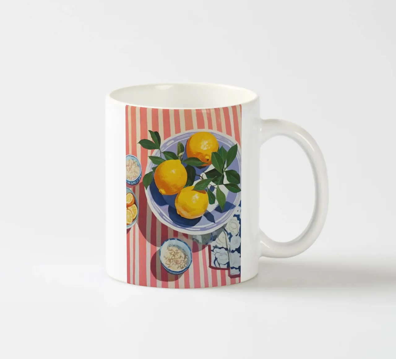 Boho Bella Vita 24 Lemons 2 tazza in ceramica da Boho Print Collection