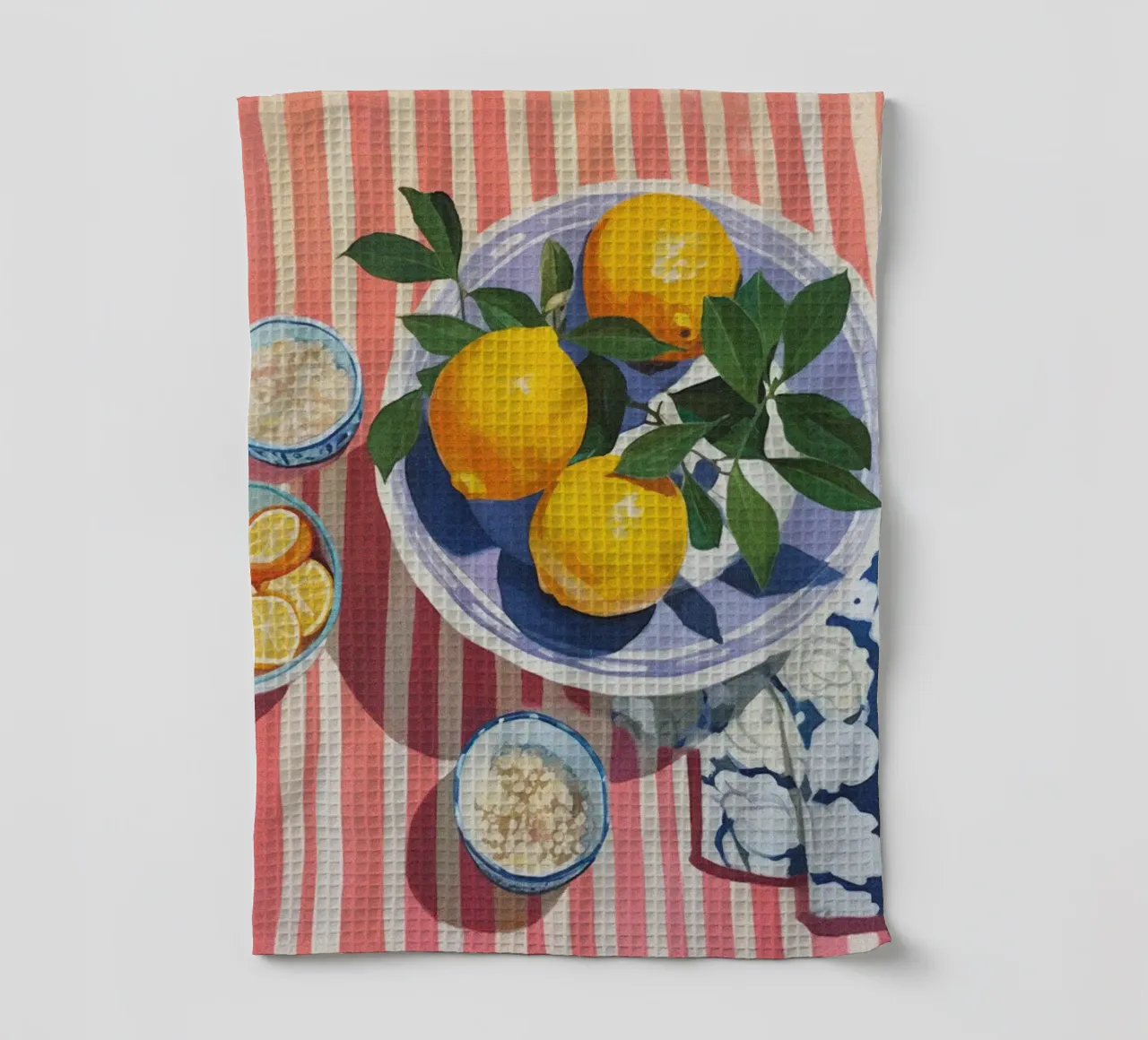 Boho Bella Vita 24 Lemons 2 canovaccio da cucina da Boho Print Collection