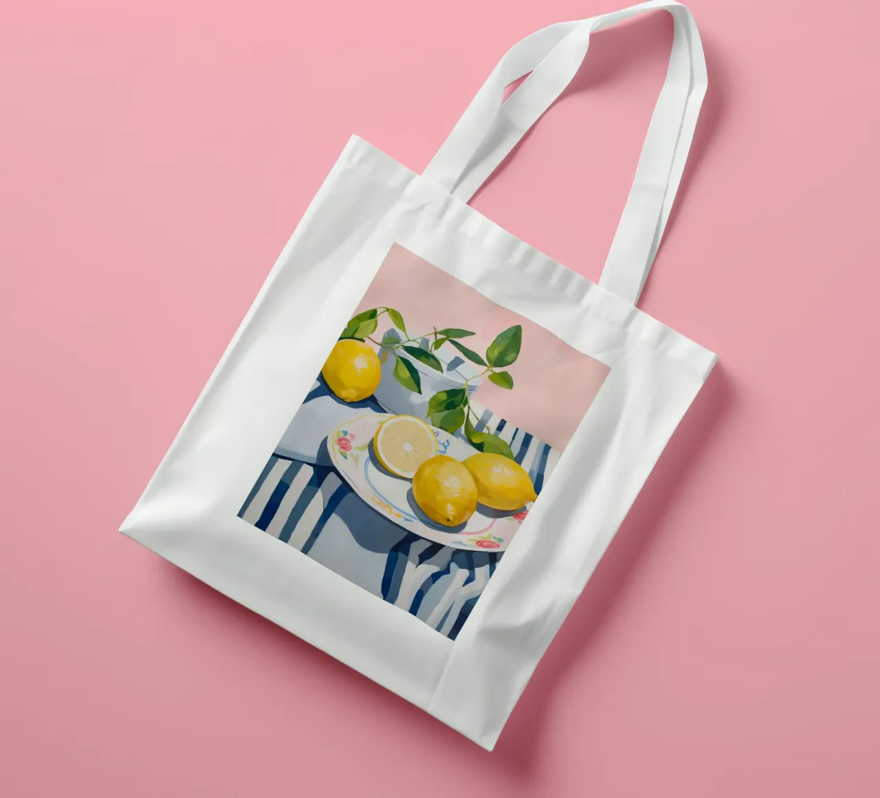 Boho Bella Vita 24 Lemons 3 borsa in juta da Boho Print Collection