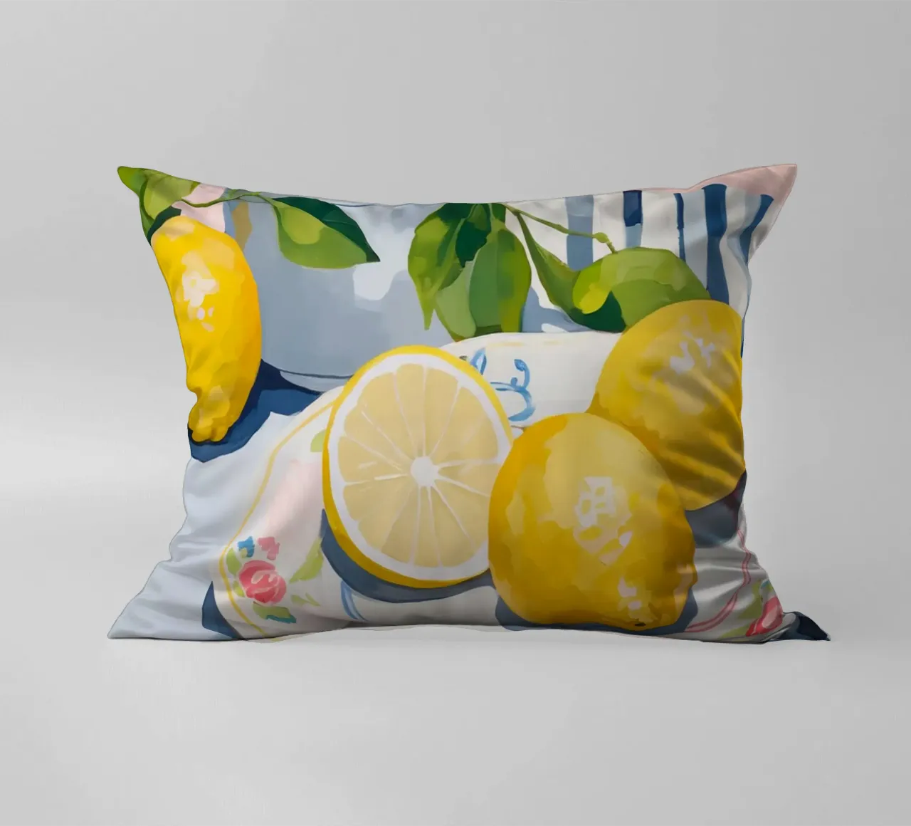 Boho Bella Vita 24 Lemons 3 cuscino da Boho Print Collection