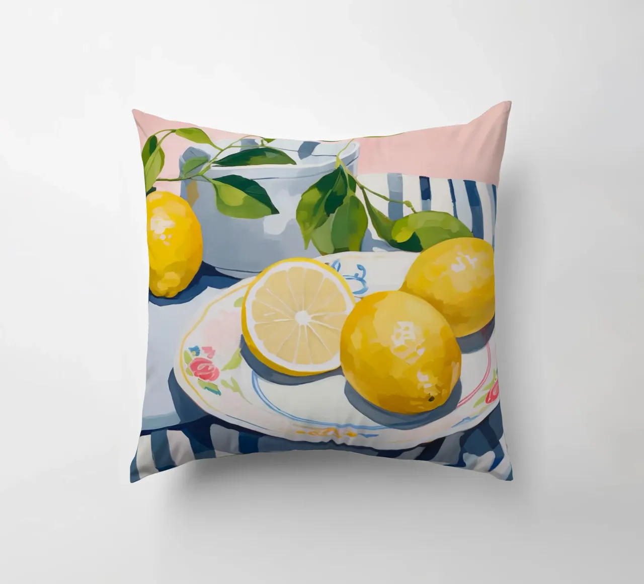 Boho Bella Vita 24 Lemons 3 cuscino da Boho Print Collection