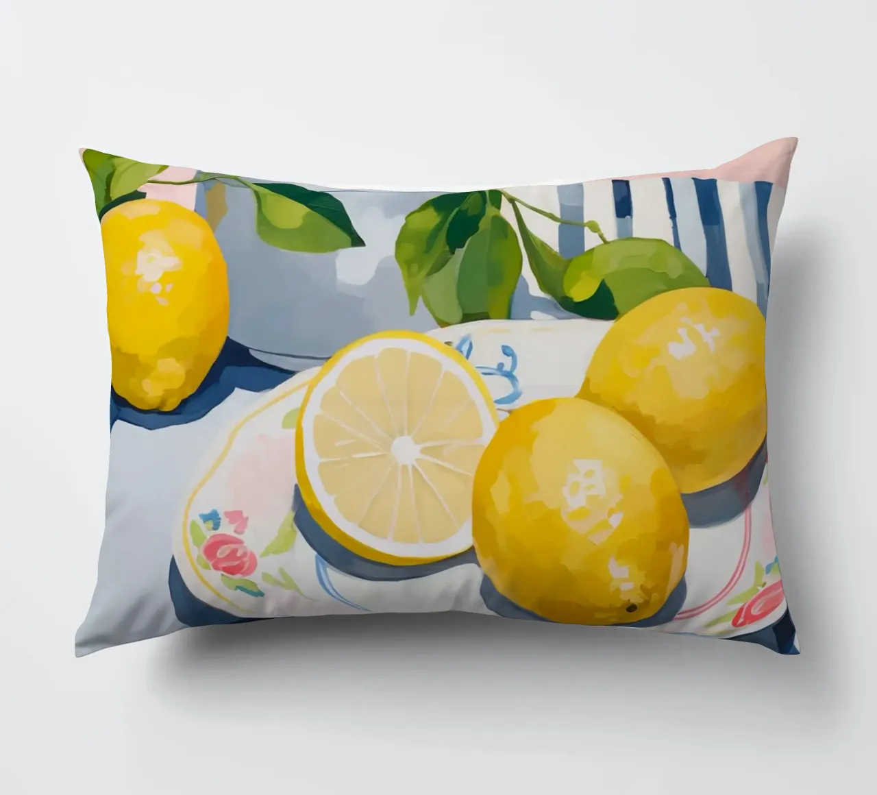 Boho Bella Vita 24 Lemons 3 cuscino da Boho Print Collection