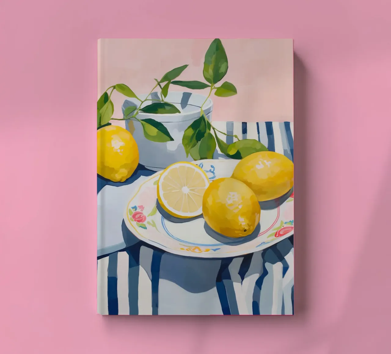 Boho Bella Vita 24 Lemons 3 notebook by Boho Print Collection
