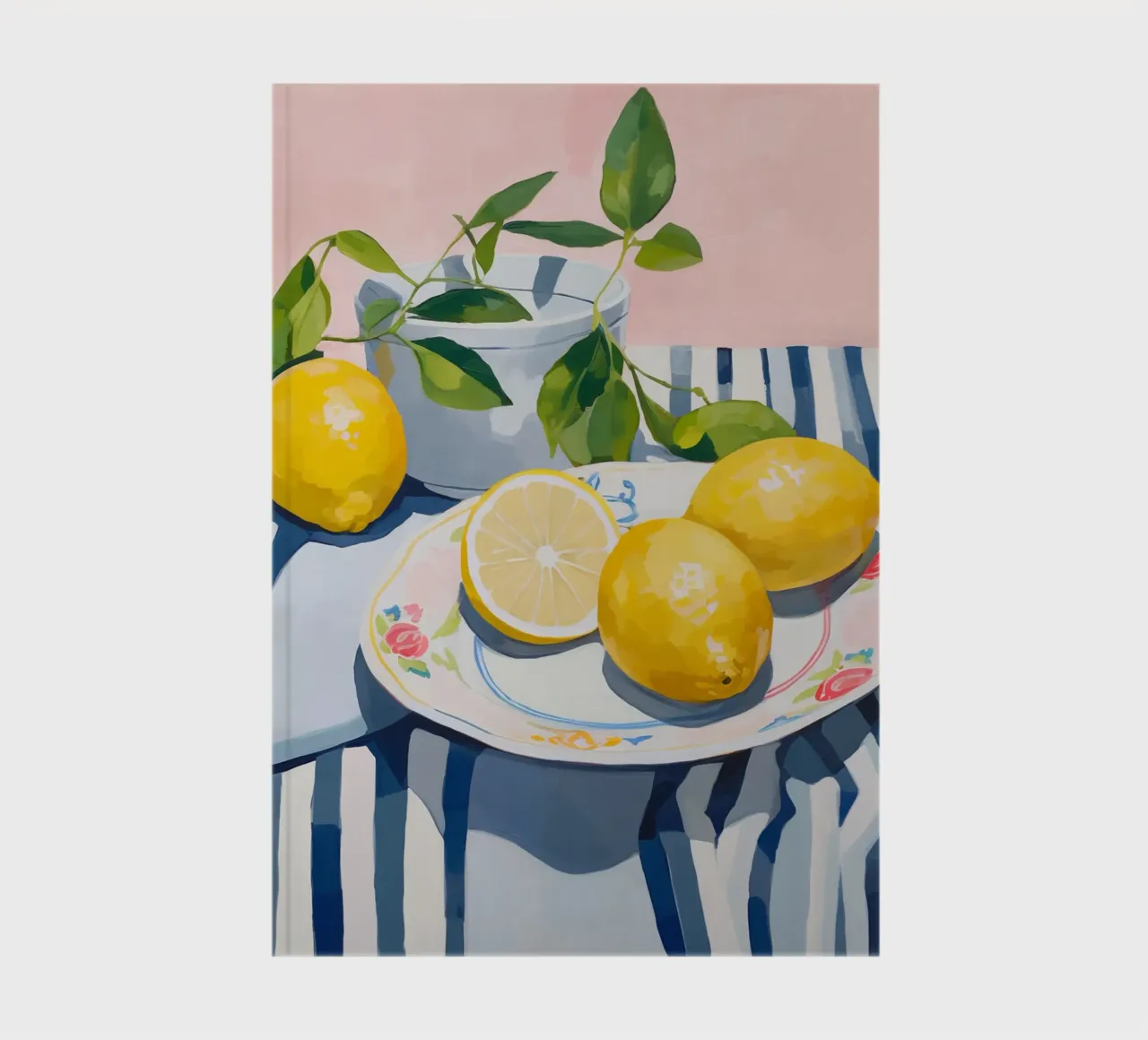 Boho Bella Vita 24 Lemons 3 notebook by Boho Print Collection