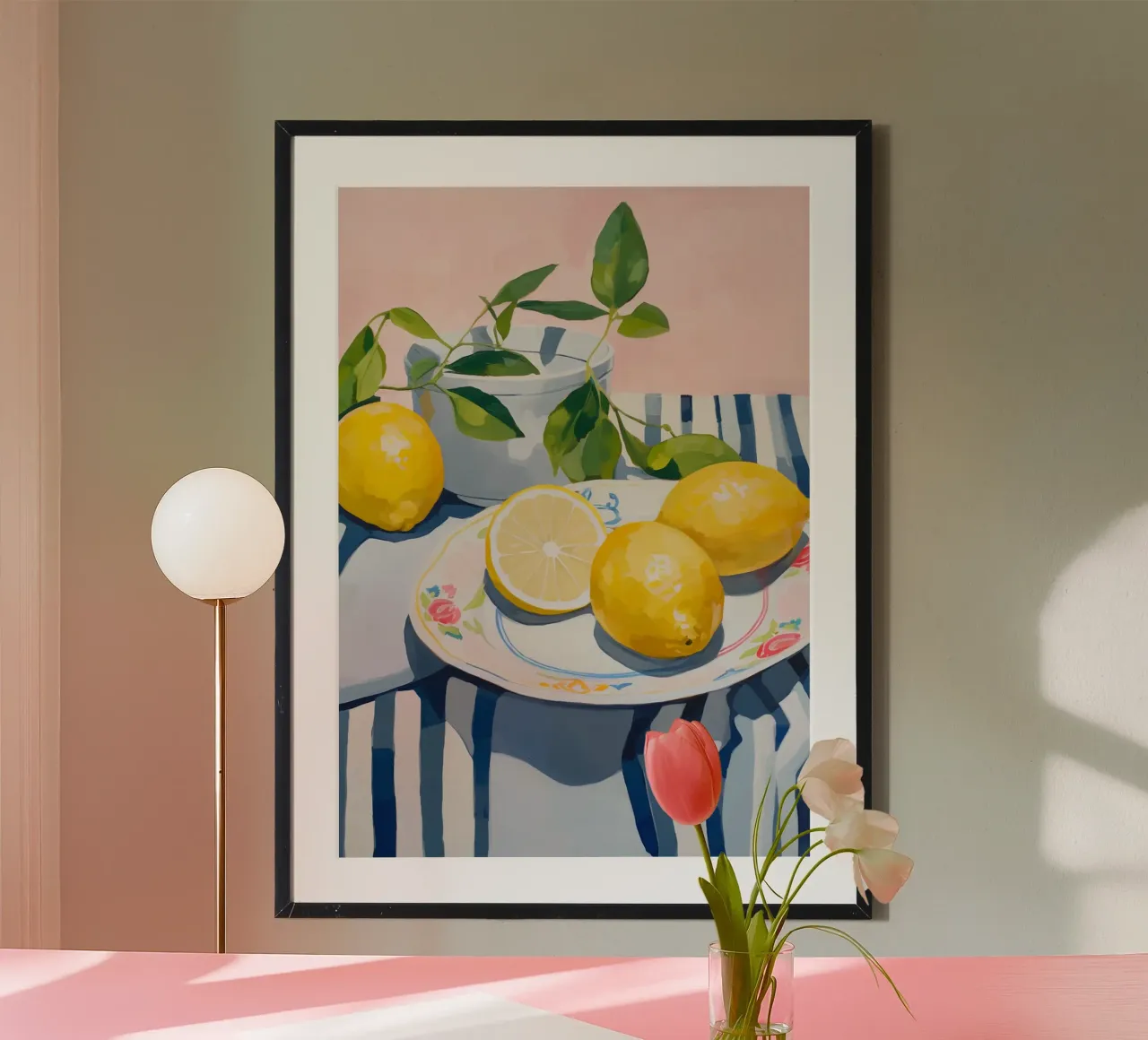 Boho Bella Vita 24 Lemons 3 carta hahnemühle da Boho Print Collection