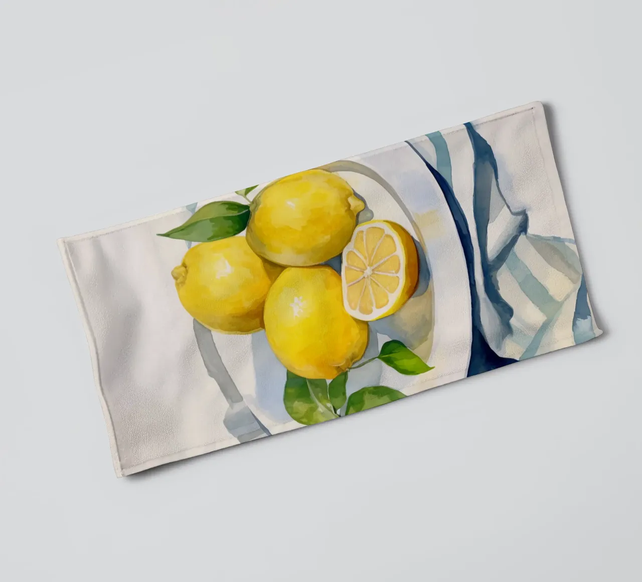 Boho Bella Vita 24 Lemons 4 toalla de baño de Boho Print Collection