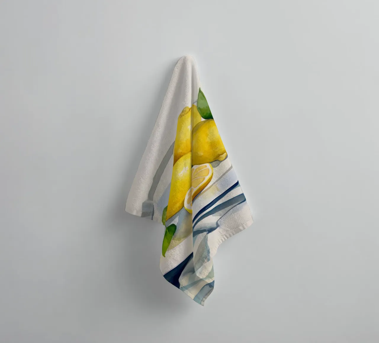 Boho Bella Vita 24 Lemons 4 toalla de baño de Boho Print Collection